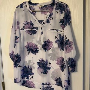 Maurices 3/4 Spring Blouse